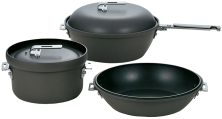 Набор посуды Snow Peak CS-600 Field Cooker Pro Aluminium (арт.887712000481)