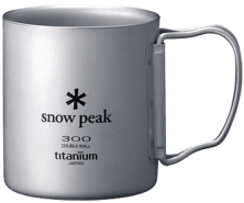 Кружка Snow Peak MG-052FHR Ti-Double 300 Mug 300ml