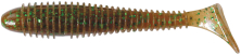 Силикон Keitech Swing Impact FAT 3.3" (7 шт/упак) ц:ea#02 peach green flk.