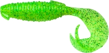 Силикон Keitech Flapper Grub 4" (7 шт/уп) ц:424 lime chartreuse