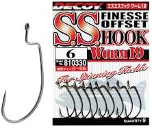 Крючок Decoy Worm19 S.S. Hook #2 (9 шт/уп)