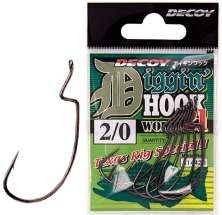 Крючок Decoy Worm21 Digging Hook #4/0 (5 шт/уп)