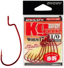 Гачок Decoy Worm17R Kg Hook R #1/0 (7 шт/уп) 