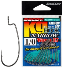 Крючок Decoy Worm37 Kg Hook Narrow #3 (9 шт/уп)