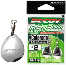 Пелюстка Decoy BL-8 Rolling Blade CR Silver #1 (2 шт/уп) 