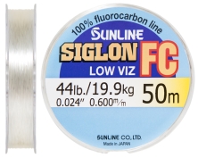 Флюорокарбон Sunline Siglon FC 50m 0.600mm 19.9kg поводковий 