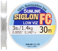 Флюорокарбон Sunline Siglon FC 30m 0.140mm 1.4kg поводковый