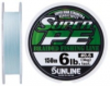 Шнур Sunline New Super PE 150м (голуб.) #0.6/0.128 мм 6LB/3кг 