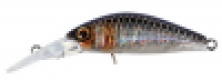 Воблер Jackall Diving Chubby Minnow 35mm 2.7g HL Silver&amp;Black