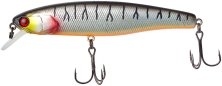 Воблер Jackall Smash Minnow 100SP 100mm 16.6 g UV Mat Silver Tiger 