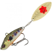 Тейл-спинер Savage Gear 3D Sticklebait Tailspin 65mm 9g #Brown Trout Smolt (1854.43.93)
