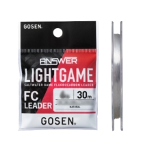 Флюорокарбон Gosen Answer Light Game FC Leader 30m №1.5 6lb 