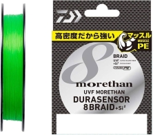 Шнур Daiwa UVF Morethan Dura Sensor X8+Si2 150m (Lime Green) #1.5/0.205mm 