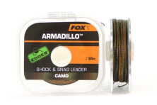 Шок лідер Fox Edges Camo Armadillo Shock and Snag Leader Camo 50LB 20m