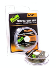 Поводковый материал в оплетке Fox Edges Camotex Stiff Camo 35LB 20m