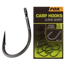 Крючки Fox Carp Hooks Curve Shank Short Size 6 10шт