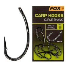 Крючки Fox Carp Hooks Curve Shank Size 4 10шт