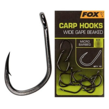 Крючки Fox Carp Hooks Wide Gape Size 8 10шт