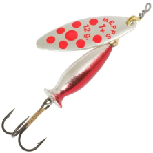 Блесна вращающаяся Mepps Aglia Long Heavy №1+ or red dots 12g (95979)