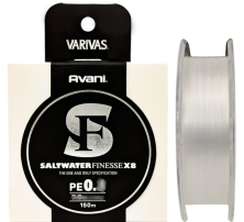 Плетений шнур VARIVAS SALT WATER FINESSE PE X8 150м #0.3