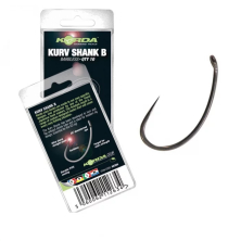 Крючки безбородые Korda Kurv Shank Hook Barbless Size 8 10шт