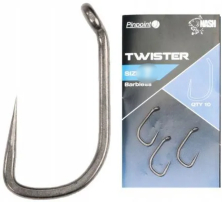 Гачки безбороді Nash Twister Hooks Barbless Size 8 10шт