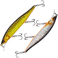 Воблер Jackall RV-Minnow 110SP 110mm 16.3g HL Gold &amp; Silver Black