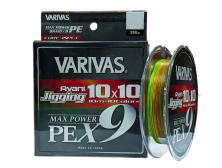 Плетеный шнур VARIVAS AVANI JIGGING 10X10 MAX POWER PE X9 200M #0.8 MULTI