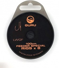 Готовый поводок Guru LWGF Feeder Special Rig Size 18/4lb 8шт 100см