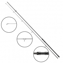 Удилище карповое Daiwa Black Widow XT Carp 3.60m 4.5lb 2sec. (11583-367)