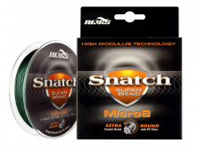 Плетеный шнур Nevis Snatch Super Braid Micro 8 Green 0,22mm 16,9kg 100m
