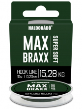 Поводочный материал Haldorado MAX Braxx Super Soft Hook Line 0,20mm 15,28kg 10m