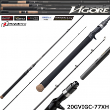 Спиннинг Graphiteleader 20 Vigore 20GVIGC-77XH 2.31m 28-113gr