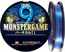 Шнур Duel Monster Game 9 200m 5Color 18kg 0.24mm #2 (H4528-5C)
