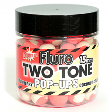 Бойлы Dynamite Pop-Ups Strawberry &amp; Coconut Cream Two Tone 15mm  (DY593)