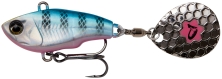 Тейл-спиннер Savage Gear Fat Tail Spin 65mm 16.0g Blue Silver Pink