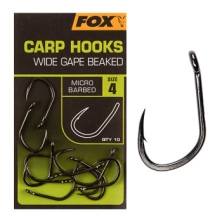 Крючок Fox Carp Hooks Wide Gape #8 10pcs (CHK230)