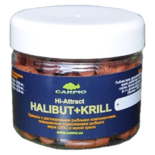 Пеллетс Carpio Hi - Attract Halibut + Krill 14mm 170gr 