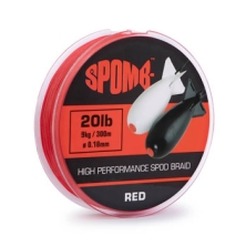 Шнур Fox Spomb 300m 9kg 20lb 0.18mm Red (DBL001) 