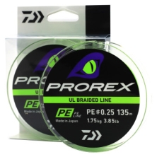 Шнур Daiwa Prorex UL Braid PE 0.25 135m 1.75kg (12996-002) 