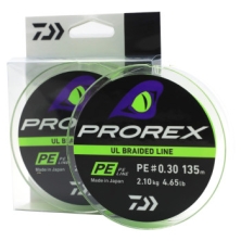 Шнур Daiwa Prorex UL Braid PE 0.3 135m 2.10kg (12996-003) 