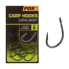 Гачок Fox Carp Hooks Curve Shank Short #6 10pcs 