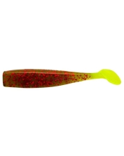 Силікон Lunker City Shaker 3.25&quot; (8шт) 183 avacado red flk chr taill 