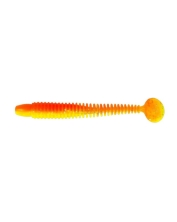 Силікон Lunker City Swimming Ribster 4&quot; (10шт) 143 atomic chicken 