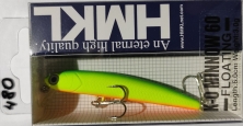 Воблер HMKL K-0 WAKEMINNOW 60 BLUE BACK CHARTREUSE