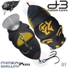 Воблер D-3 CUSTOM LURES FUKUSEMI SHALLOW MINI #07 (805)