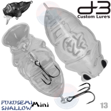 Воблер D-3 CUSTOM LURES FUKUSEMI SHALLOW MINI #13