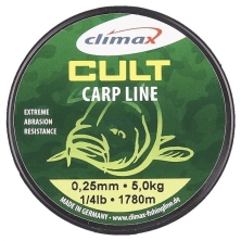 Лісочка Climax Cult Carp line 1780m 0.25mm 5.0kg black 