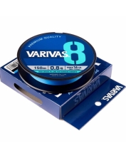 Шнур Varivas 8 150m-PE0.8 16lb water blue