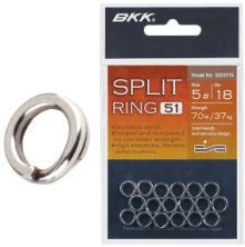 Кільце завідне BKK Split Ring-51 #8 (12 шт/уп) 